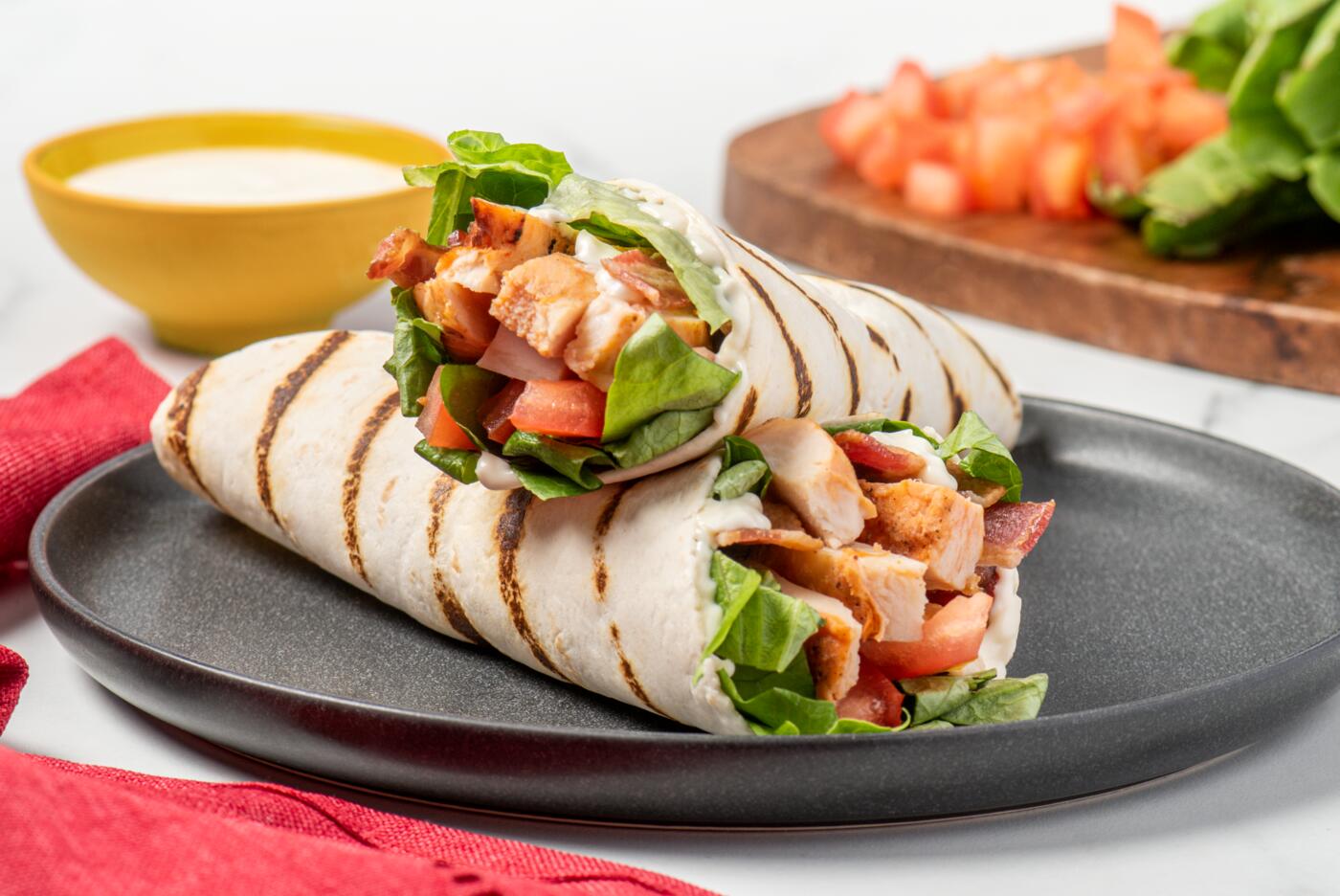 Chicken Bacon Ranch Keto Wrap | Feed Good Rewards